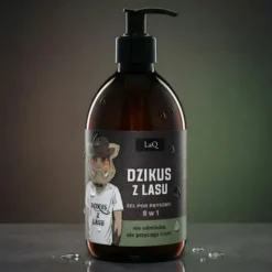 LaQ żel pod prysznic dla mężczyzn 8w1 Dzikus z Lasu Zapach Walki o Szyszki 500 ml