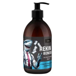 LaQ żel pod prysznic dla mężczyzn 8w1 Rekin Biznesu Zapach Kreatywnej Księgowości 500 ml