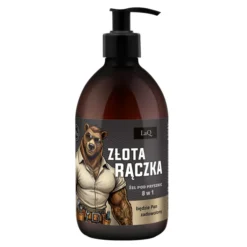 LaQ żel pod prysznic dla mężczyzn 8w1 Złota Rączka Zapach Będzie Pan Zadowolony 500 ml