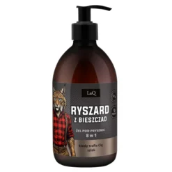LaQ żel pod prysznic dla mężczyzn 8w1 Ryszard z Bieszczad Zapach Górskiego Szlaku 500 ml