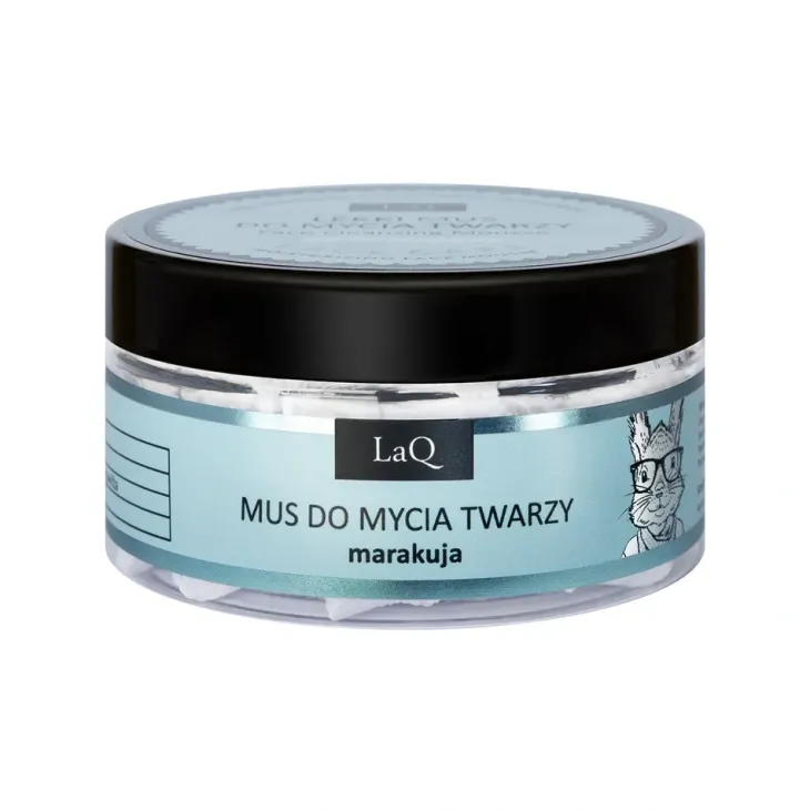 LaQ Face Care nawilżający lekki mus do mycia twarzy Marakuja 40 g