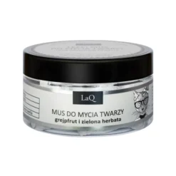 LaQ Face Care oczyszczający lekki mus do mycia twarzy Grejpfrut i Zielona Herbata 40 g