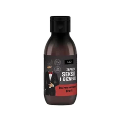 LaQ mini żel pod prysznic dla mężczyzn 8w1 Doberman Zapach Seksu i Biznesu 100 ml