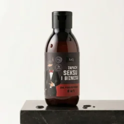 LaQ mini żel pod prysznic dla mężczyzn 8w1 Doberman Zapach Seksu i Biznesu 100 ml
