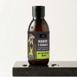 LaQ mini żel pod prysznic dla mężczyzn 8w1 Habibi z Dubaju Zapach Złotej Karty Kredytowej 100 ml