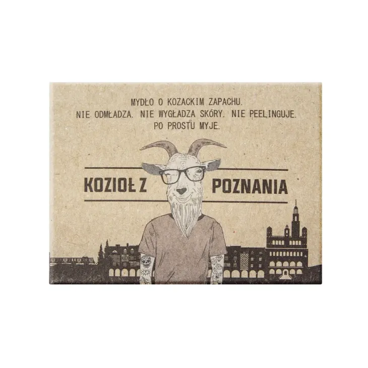 LaQ naturalne mydło w kostce dla mężczyzn Kozioł 85 g
