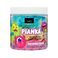 LaQ pianka myjąca dla dzieci 3-kolorowa Bobek, Dyzio i Lusia 100 g