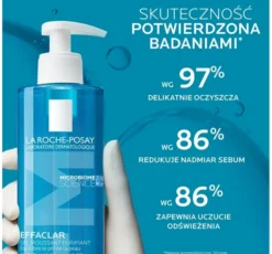 La Roche-Posay Effaclar żel oczyszczający do skóry tłustej i wrażliwej 400 ml