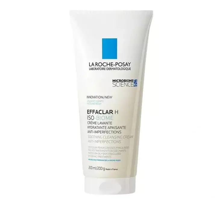 La Roche-Posay Effaclar H Iso-Biome krem myjący do twarzy 200 ml