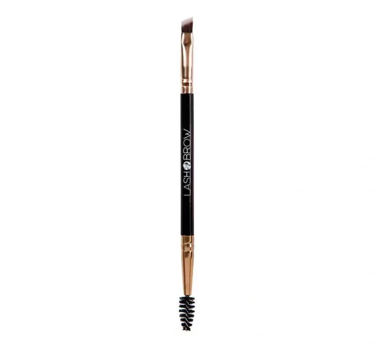 Lash Brow podwójny pędzelek Gold do rzęs i brwi