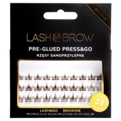 Lash Brow Press&Go rzęsy samoprzylepne Brownie Classy Night 8/10/12