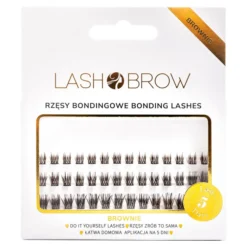 Lash Brow rzęsy bondingowe w kępkach Brownie Basic 8/10/12 mm