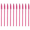 Lash Brow szczoteczka do rzęs i brwi w kształcie spirali różowa 10 sztuk