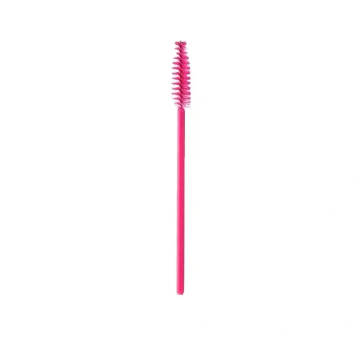 Lash Brow szczoteczka do rzęs i brwi w kształcie spirali różowa 1 sztuka