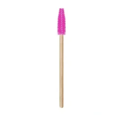 Lash Brow szczoteczka do rzęs i brwi w kształcie spirali różowa 1 sztuka