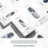 L'Biotica Home SPA hialuronowe płatki pod oczy Intensywne Nawilżanie 3 x 2 sztuki