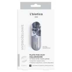 L'Biotica Home SPA hialuronowe płatki pod oczy Intensywne Nawilżanie 3 x 2 sztuki