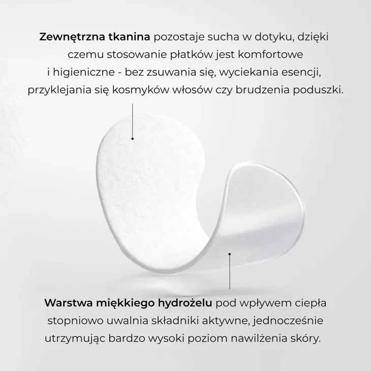 L'Biotica Home SPA hydrożelowe płatki pod oczy ze Śluzem Ślimaka Odmładzające Efekt Liftingu 2 x 3 sztuki