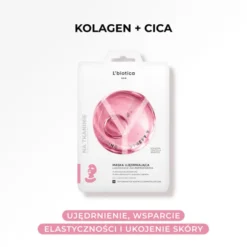 L'Biotica Home SPA Lifting Strefy Y ujędrniająca maska do twarzy łagodząca zaczerwienienia 1 sztuka
