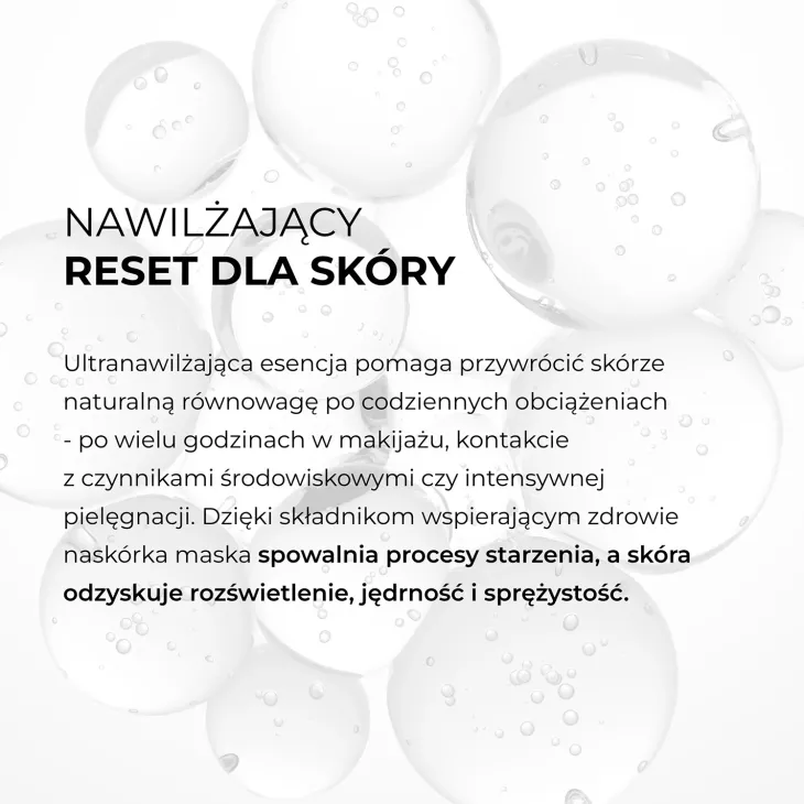L'Biotica Home SPA maska hialuronowa na tkaninie Nawilżenie i Elastyczność 23 ml