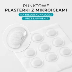 L'biotica hydrokoloidowe plasterki mikroigłowe na niedoskonałości i przebarwienia 18 sztuk