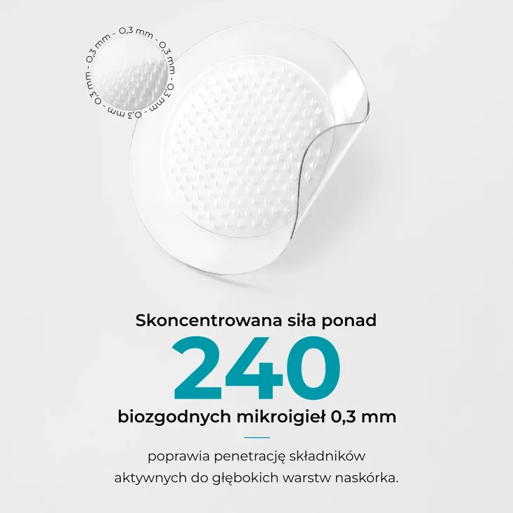 L'biotica hydrokoloidowe plasterki mikroigłowe na niedoskonałości i przebarwienia 18 sztuk
