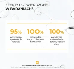 L'Biotica PGA Hydro Fusion Witamina C nawilżająco-rozświetlająca maska hydrożelowa do twarzy 1 sztuka