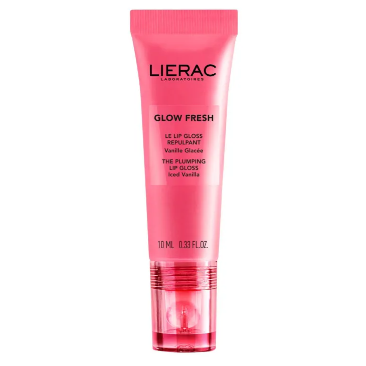 Lierac Glow Fresh zestaw błyszczyk do ust 10 ml + brelok z zawieszką