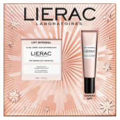 Lierac Lift Integral zestaw ujędrniający krem-żel do twarzy na dzień 50 ml + liftingujący krem pod oczy 15 ml