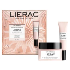 Lierac Lift Integral zestaw ujędrniający krem-żel do twarzy na dzień 50 ml + liftingujący krem pod oczy 15 ml
