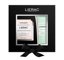 Lierac zestaw kosmetyków do pielęgnacji twarzy nawilżający krem do twarzy 50 ml + maska peelingująca 75 ml