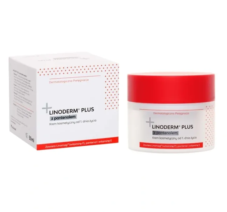 Linoderm Plus krem kosmetyczny z panthenolem 50 ml