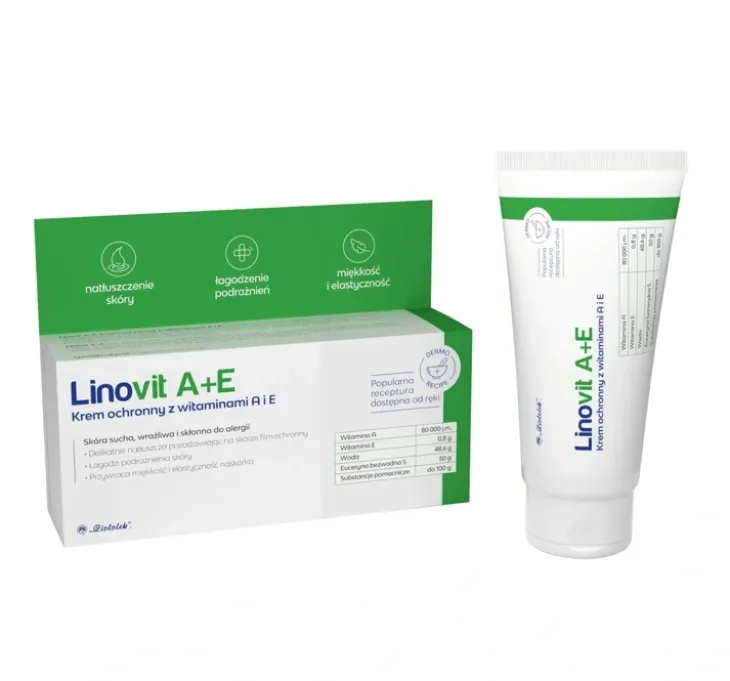 Linovit A + E krem ochronny z witaminami 50 g
