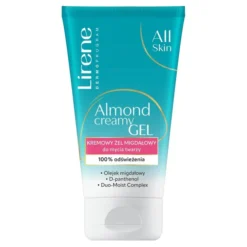 Lirene All Skin kremowy żel migdałowy do mycia twarzy 150 ml