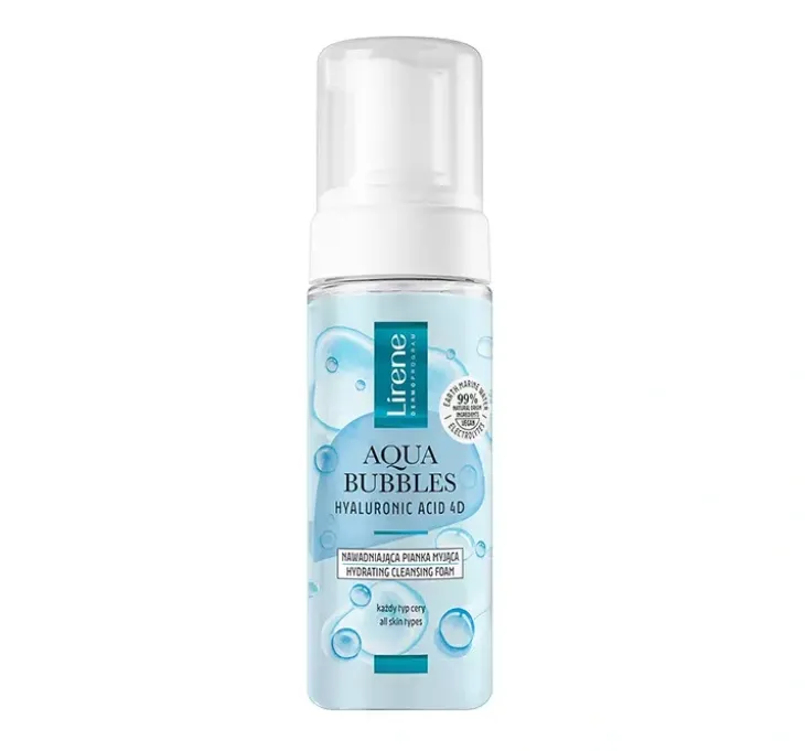 Lirene Aqua Bubbles nawadniająca pianka myjąca 150 ml