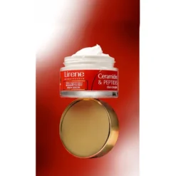 Lirene Ceramides&Peptides Duo Complex silnie regenerujący biomimetyczny krem-serum na noc 60+ 50 ml