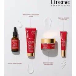 Lirene Ceramides&Peptides Duo Complex silnie regenerujący biomimetyczny krem-serum na noc 60+ 50 ml
