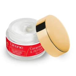 Lirene Ceramides&Peptides Duo Complex silnie regenerujący biomimetyczny krem-serum na noc 60+ 50 ml