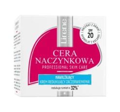 Lirene Cera Naczynkowa nawilżający krem redukujący zaczerwienienia na dzień SPF20 50 ml