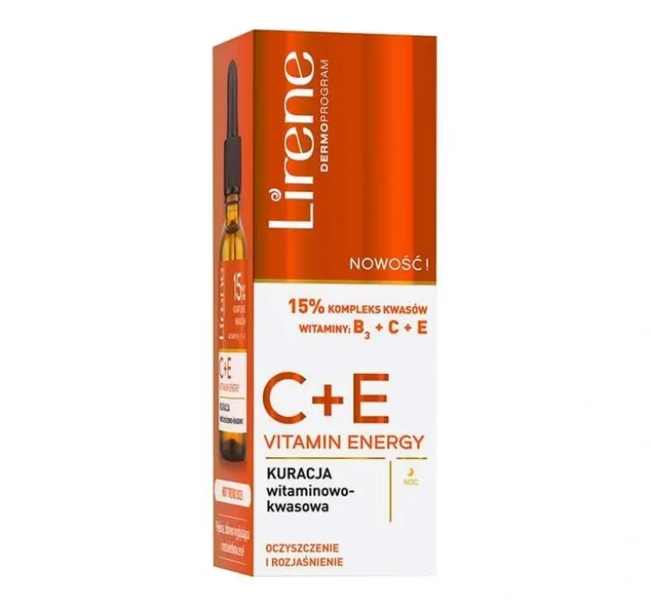 Lirene C+E Vitamin Energy kuracja witaminowo-kwasowa 30 ml