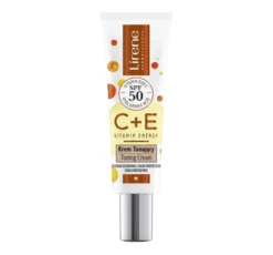 Lirene Dermoprogram C+E Vitamin Energy tonujący krem do twarzy SPF50 30 ml