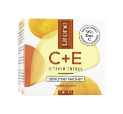 Lirene Dermoprogram Vitamin Energy C+E odżywczy krem do twarzy do cery suchej i wrażliwej 50 ml