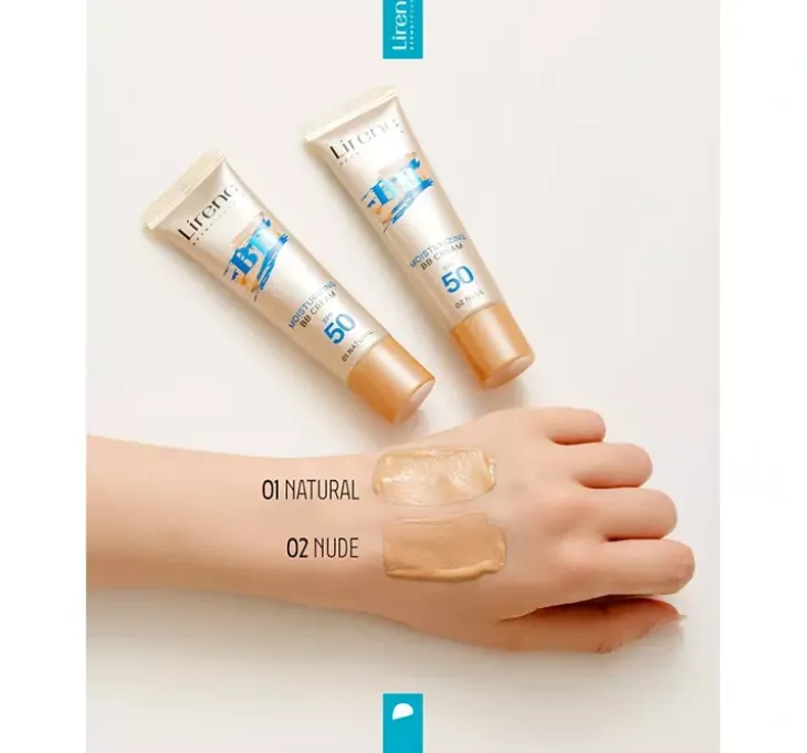 Lirene Nawilżający krem koloryzujący BB SPF50 01 Natural 30 ml