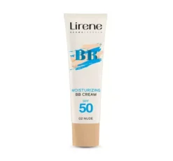 Lirene Nawilżający krem koloryzujący BB SPF50 02 Nude 30 ml