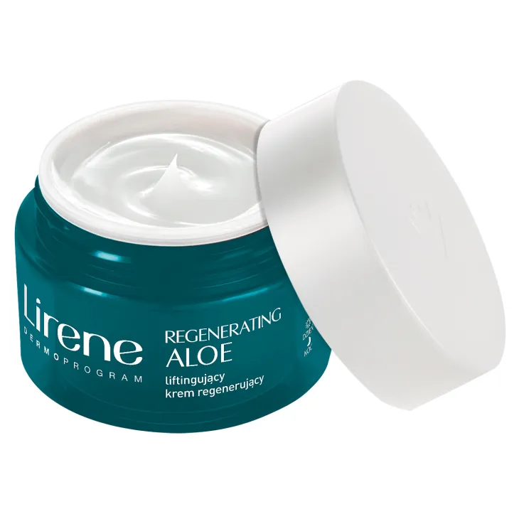 Lirene Regenerating Aloe liftingujący krem regenerujący do twarzy 50 ml