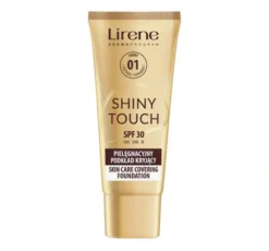 Lirene Shiny Touch pielęgnacyjny podkład kryjący SPF30 01 Ivory 30 ml