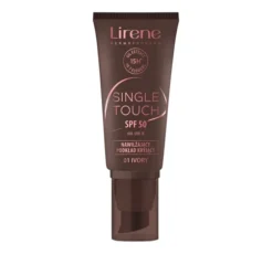 Lirene Single Touch nawilżający podkład kryjący SPF50 01 Ivory 30 ml