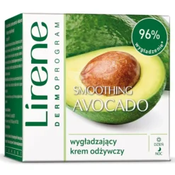 Lirene Smoothing Avocado wygładzający krem odżywczy do twarzy 50 ml