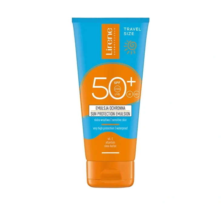 Lirene Sun emulsja ochronna skóra wrażliwa SPF50+ 90 ml