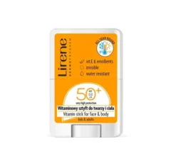 Lirene Sun transparentny witaminowy sztyft do twarzy i ciała SPF50+ 15 g